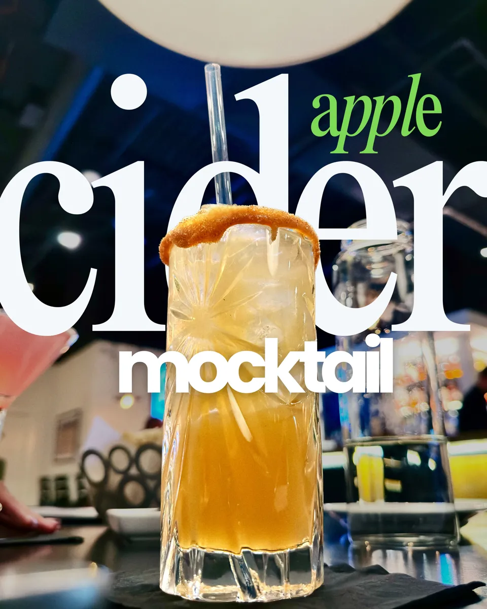 Apple cider cocktail