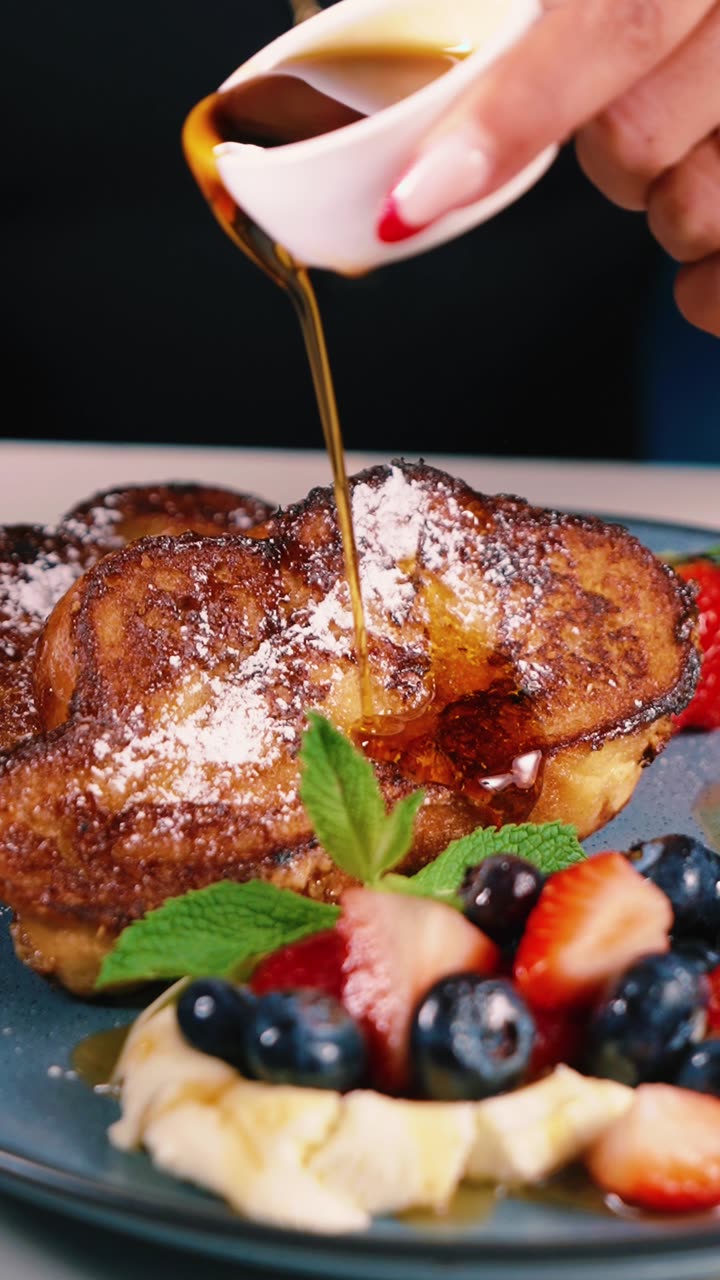 French toast brunch reel