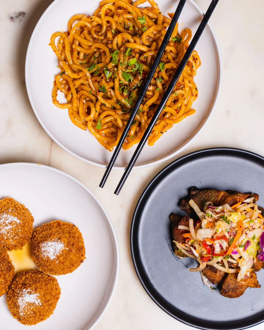 Restaurant noodle dish content